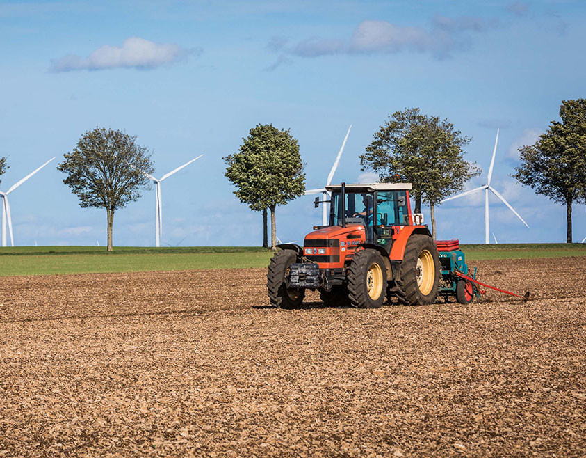 éolienne et agriculture
